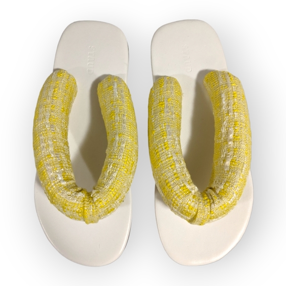 Staud Limone Riba Tubular Sandals, Size 5 - Picture 7 of 9